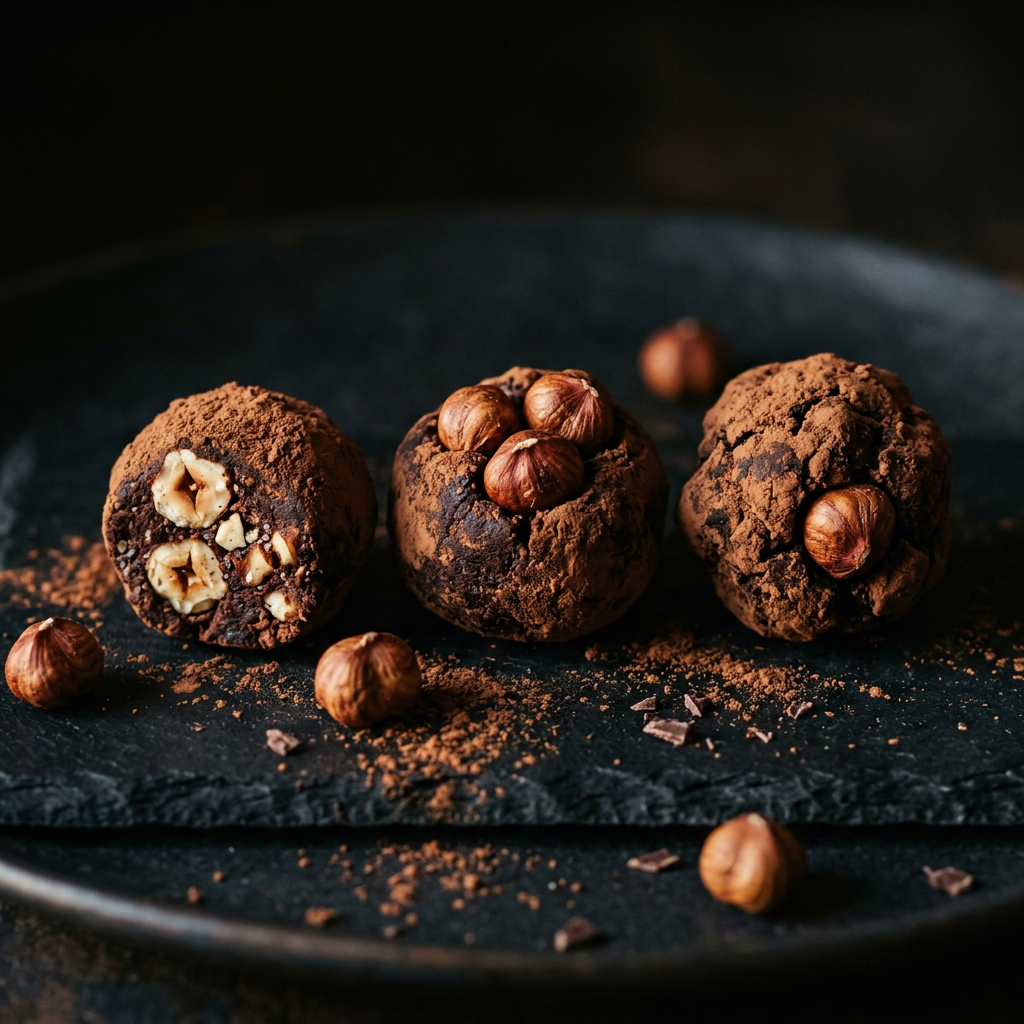 Cacao Hazelnut energy bites